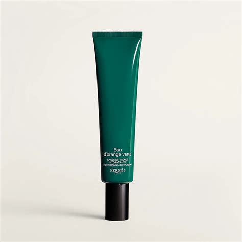 hermes eau d'orange verte emulsion visage hydratante|HERMES D'Orange Verte Moisturizing Face Emulsion.